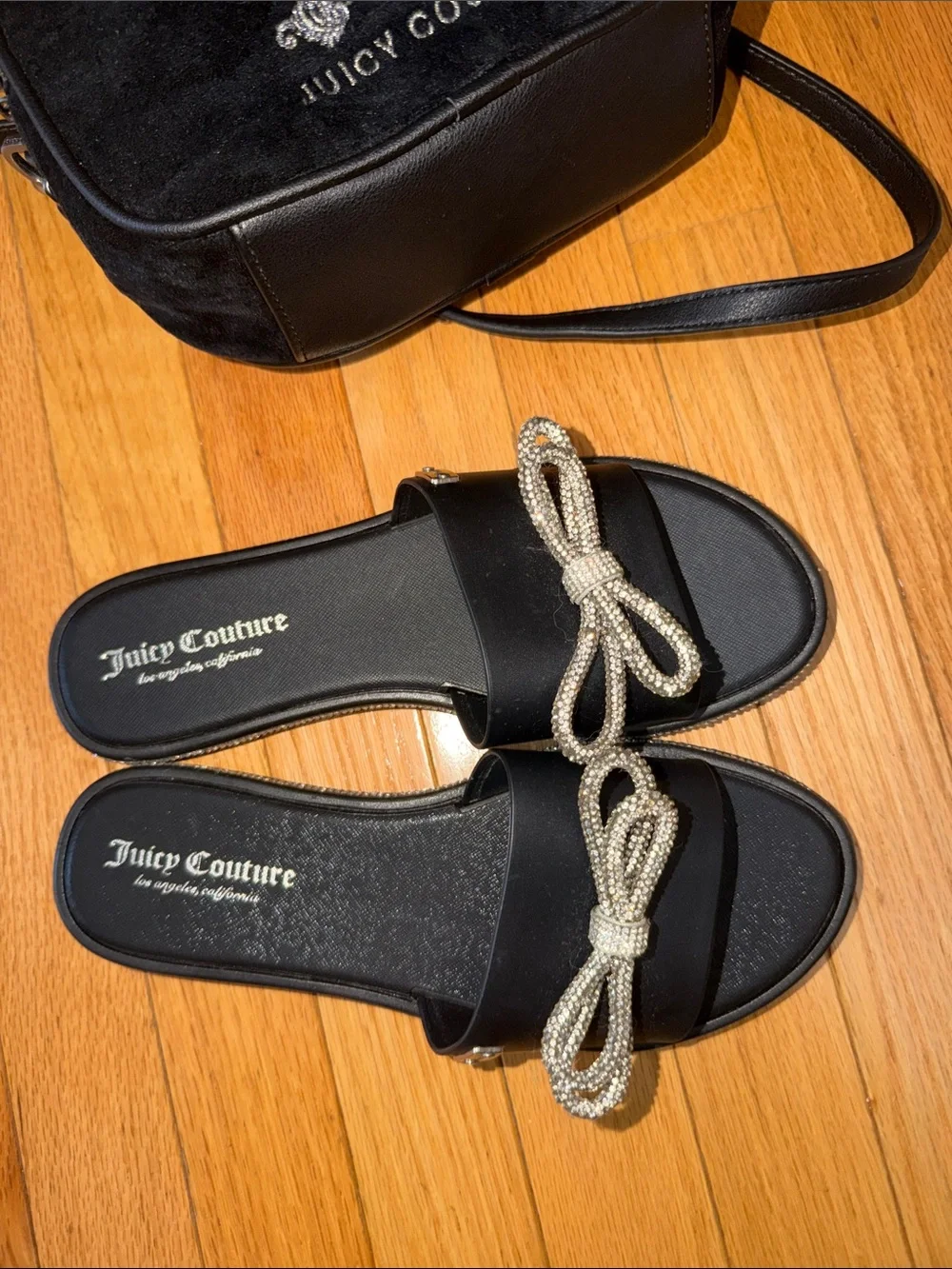 Juicy Couture bag & sandal set